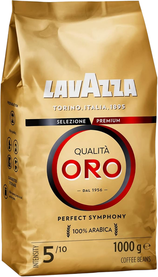 Calidad del Oro Café en Grano 4 Paquetes de 1 kg